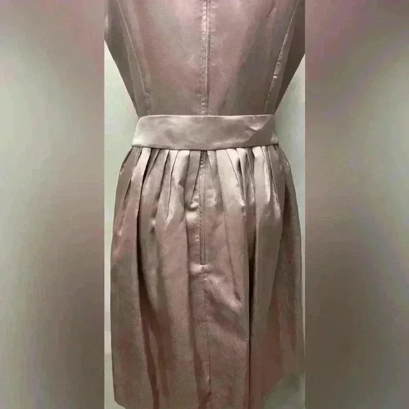 Isaac Mizrahi New York Mikado Satin Party Dress Size 14 - Picture 5 of 8